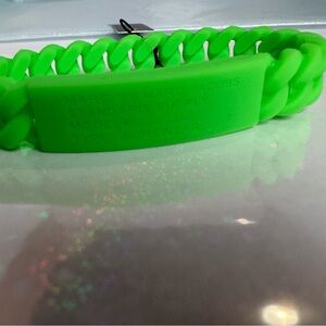 Marc by Marc Jacobs | Silicone Bracelet | Green | NWT